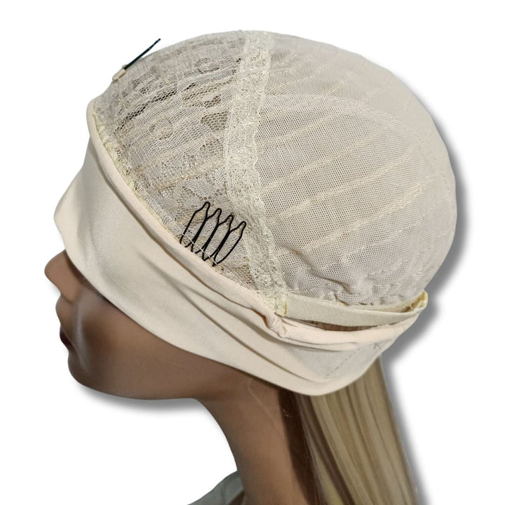 Perruque Bandeau Blonde Polaire Lisse - Éclat Lumineux