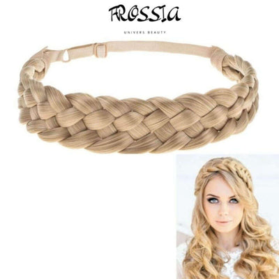 Bandeau tressé pour cheveux  | Serre Tète Natte | Frossia 