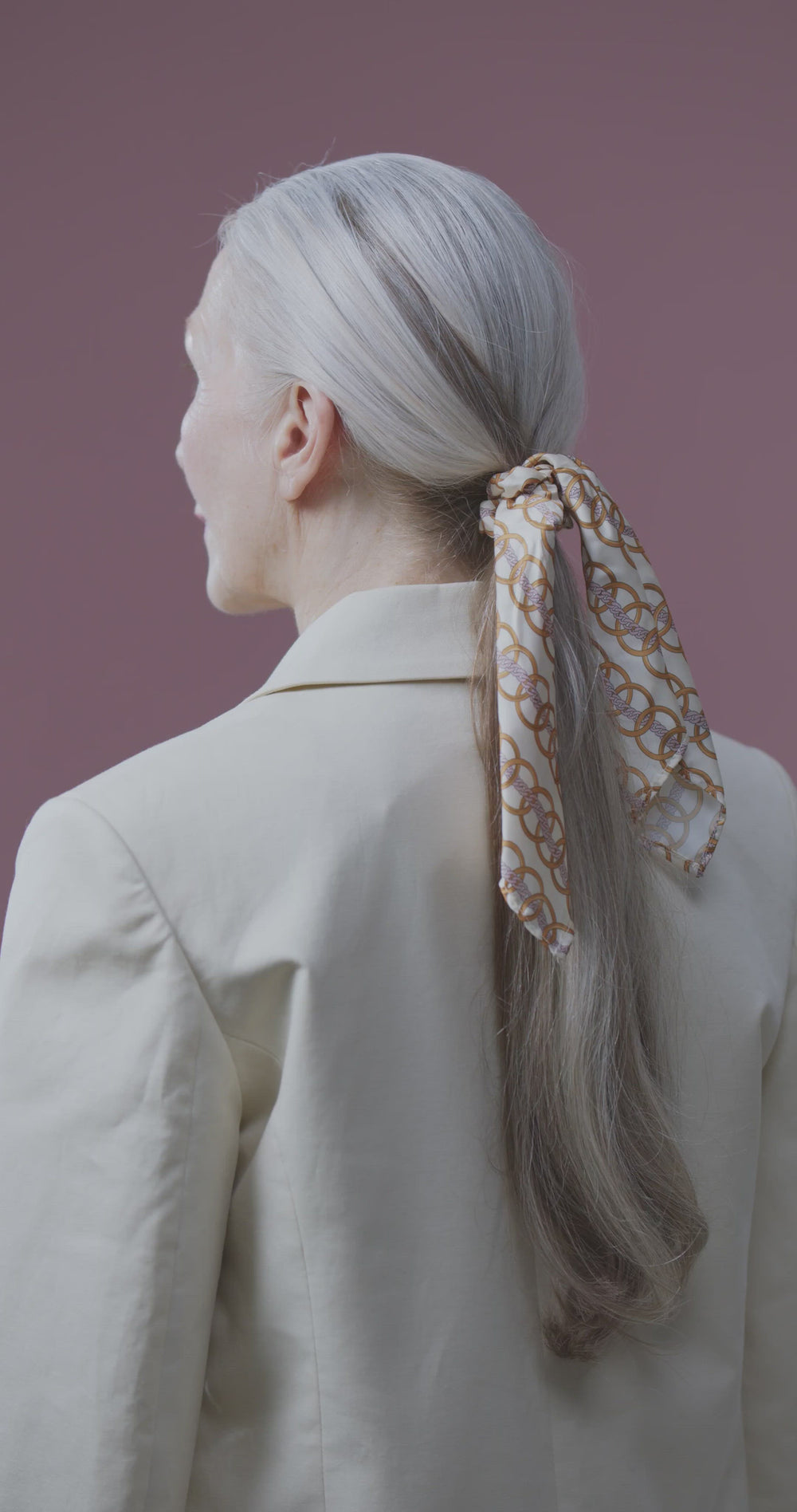 Chouchou foulard pour cheveux | Frossia