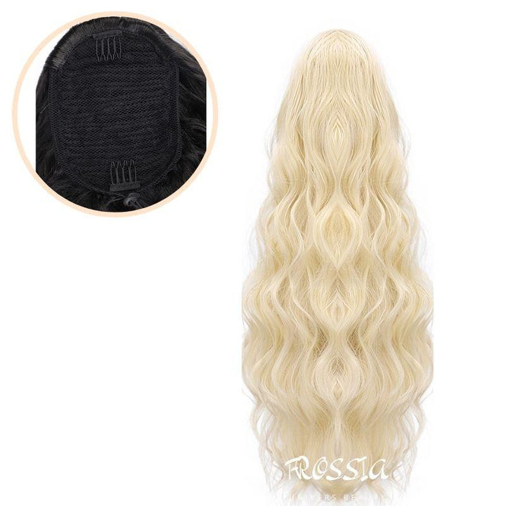 Extension cheveux queue de cheval de couleur blond | Frossia