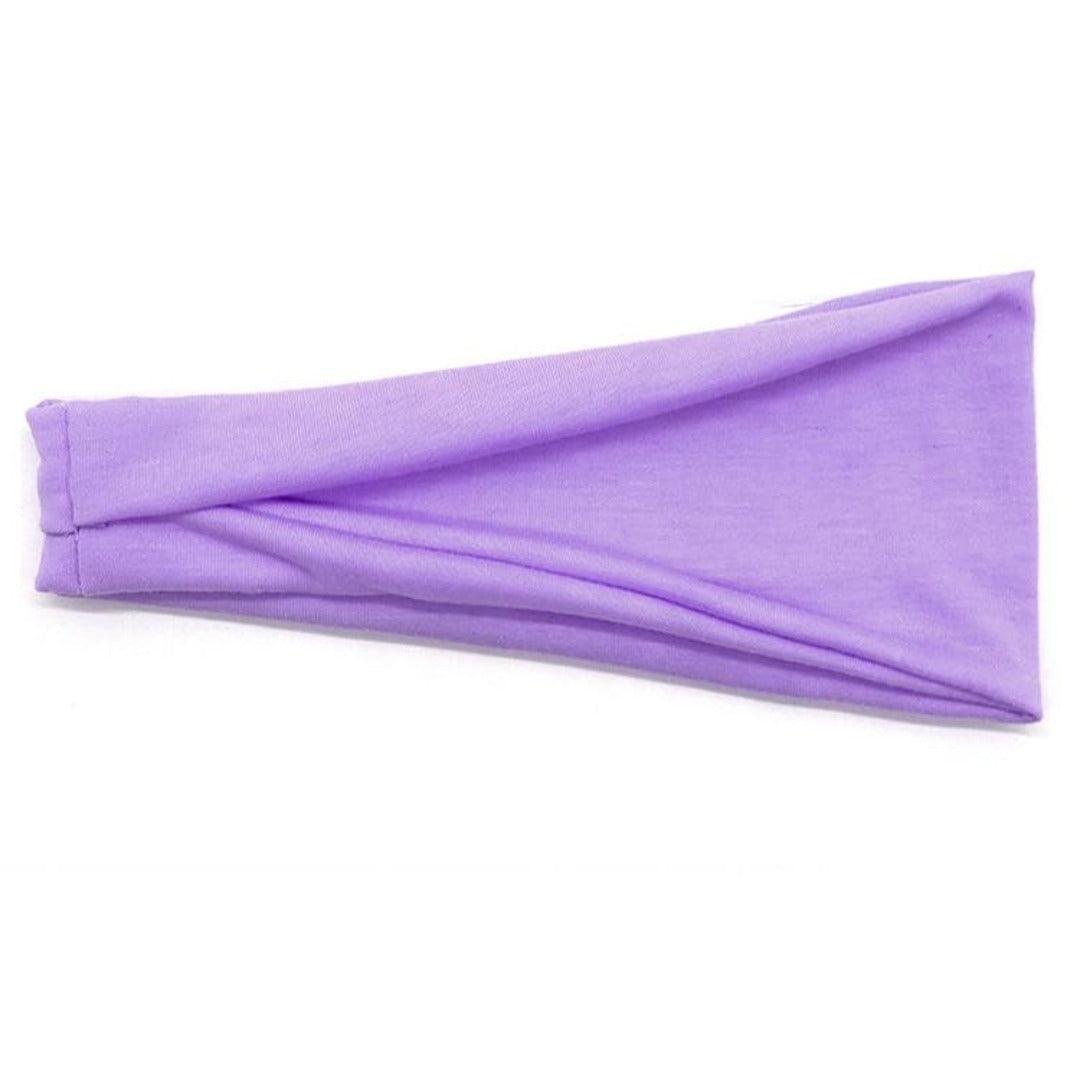 Bandeau cheveux élastique violet | Frossia