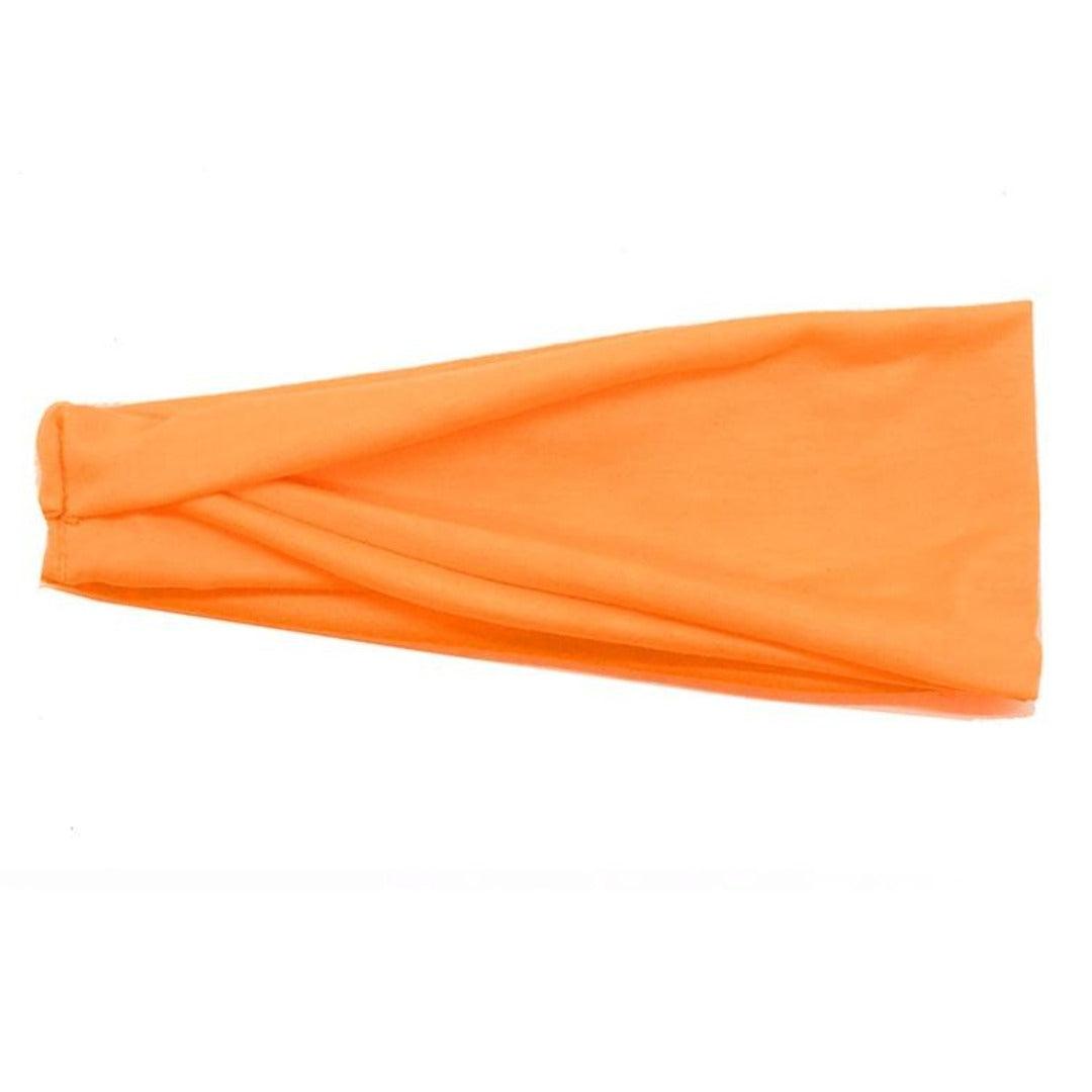 Bandeau Élastique orange pour Cheveux