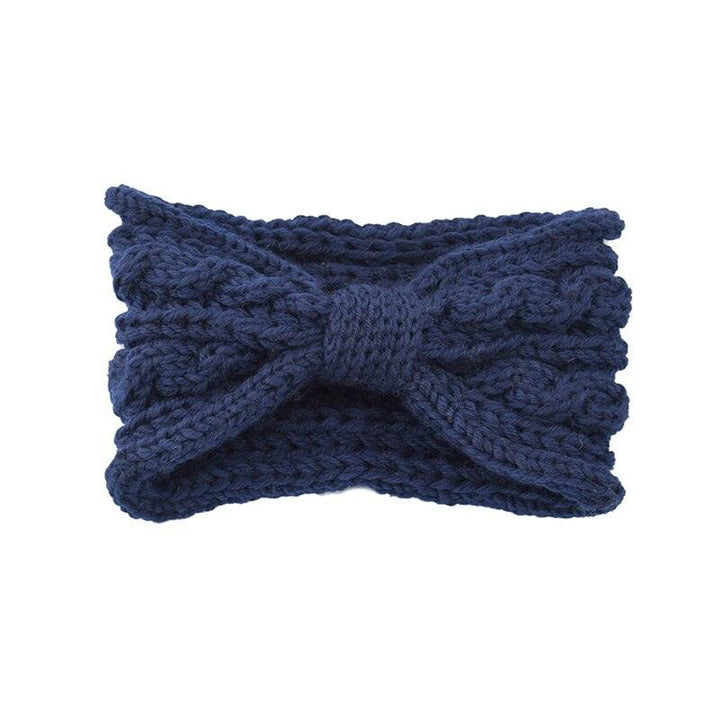 Bandeau cheveux bleu | Bandeau cheveux laine