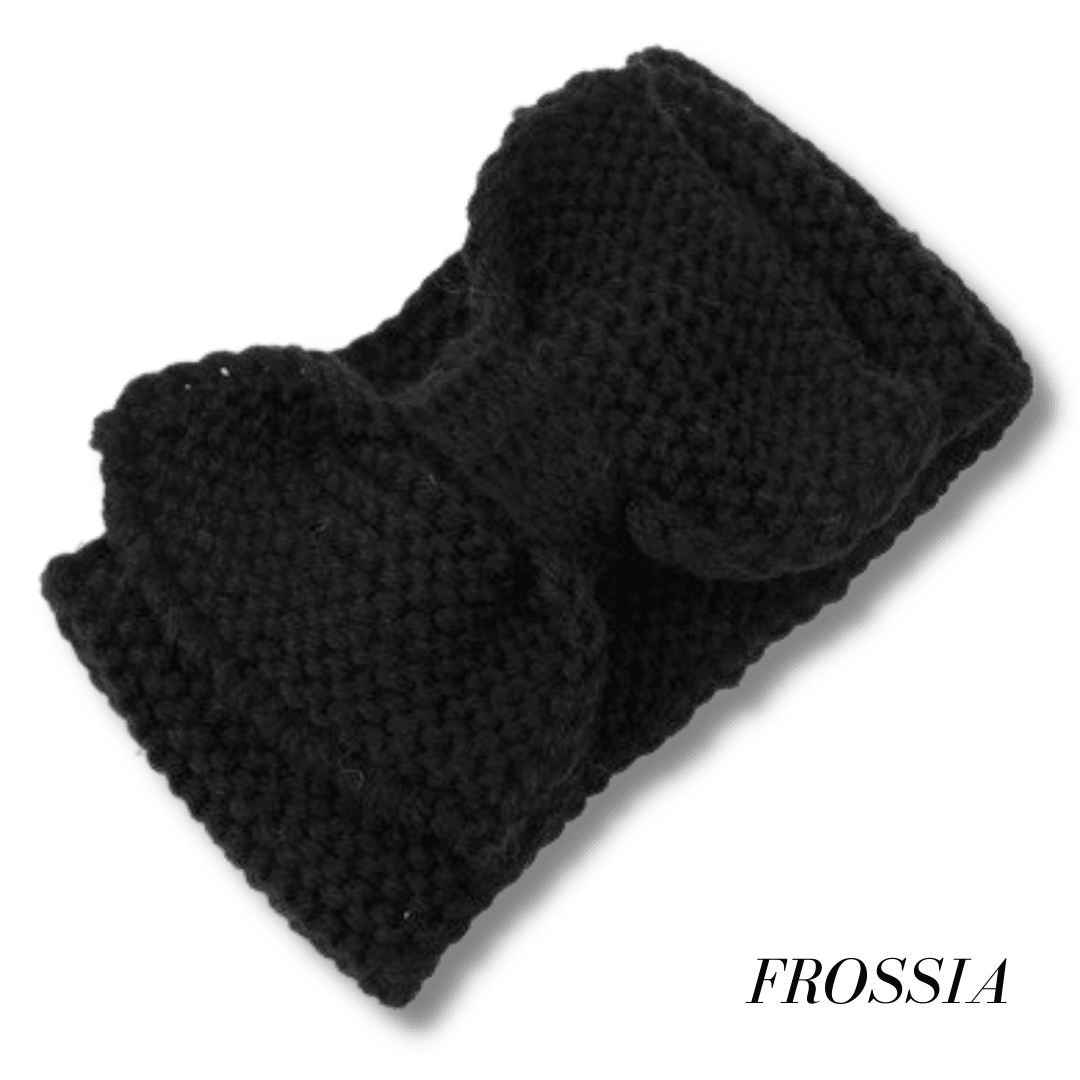 Bandeau Cheveux noir Crochet | Frossia