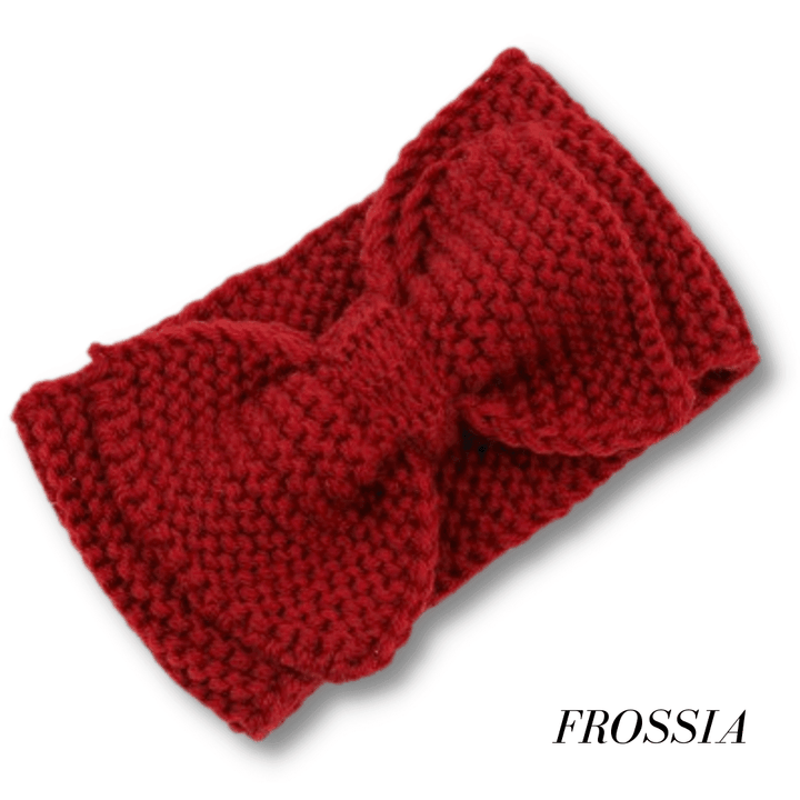 Bandeau Cheveux rouge Crochet | Frossia
