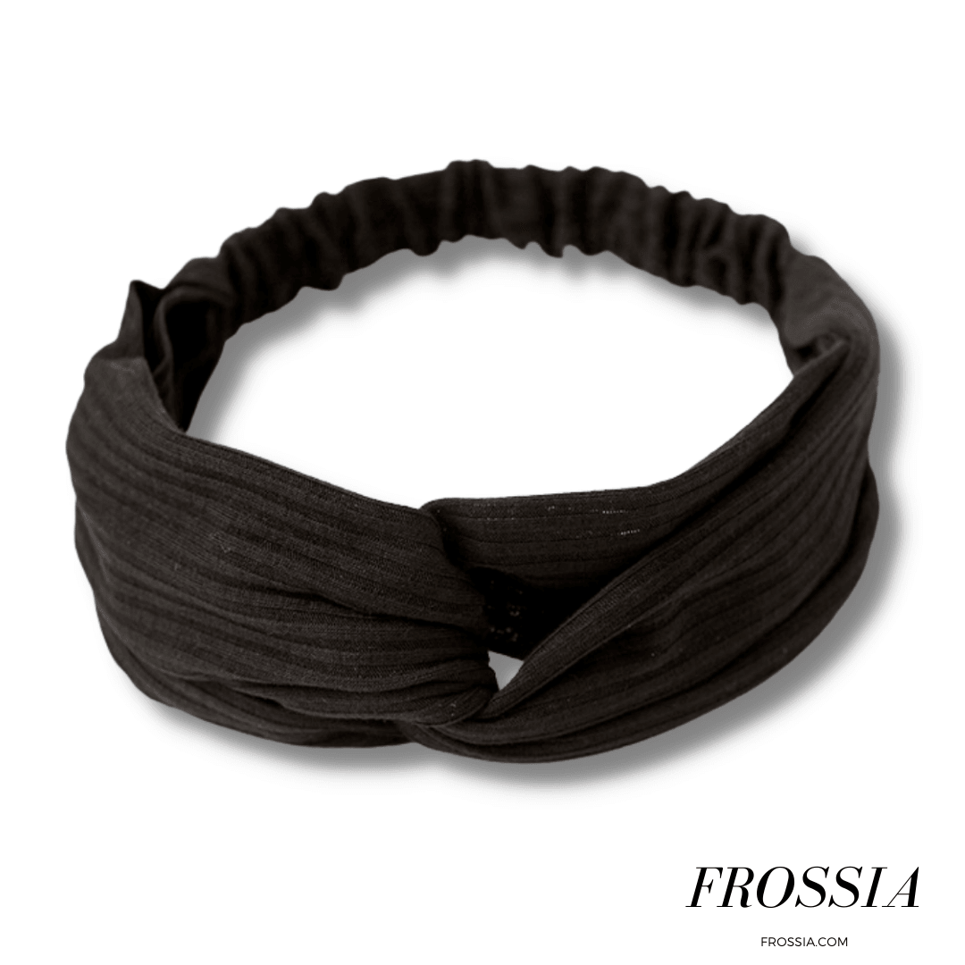 Bandeau noir pour Cheveux Femme | Frossia