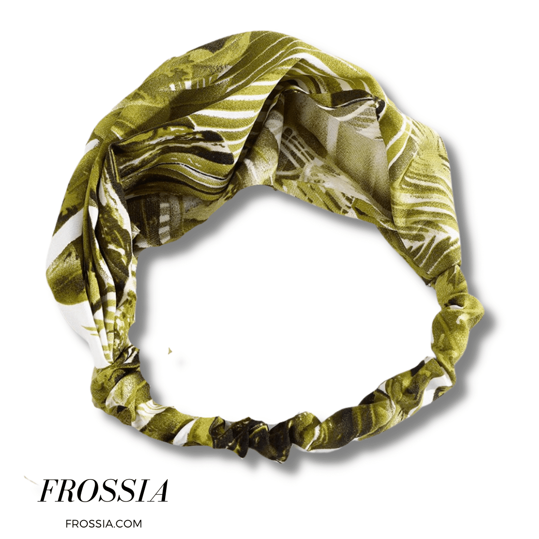 Bandeau Cheveux Femme pour Été Vert | Frossia