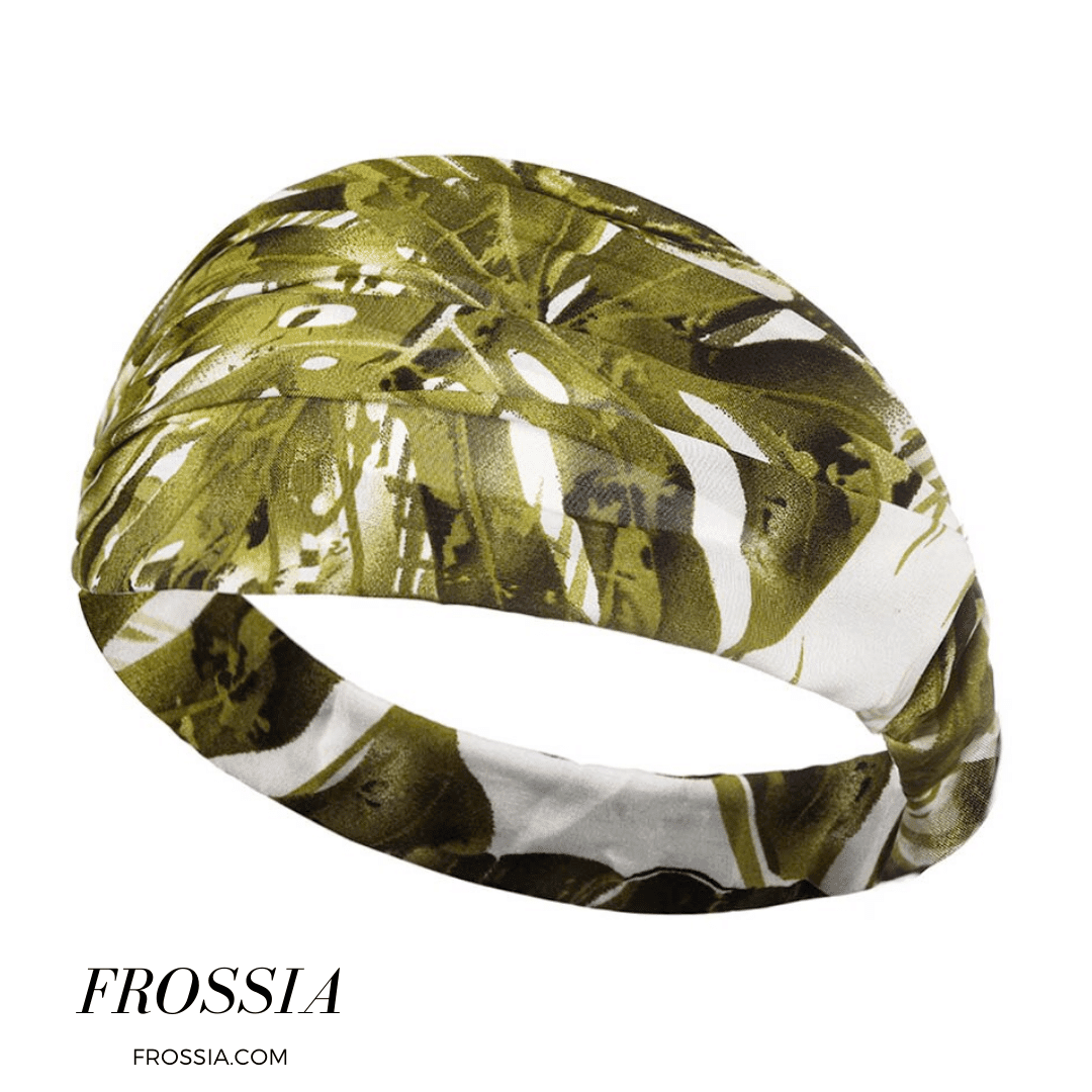 Bandeau Cheveux Femme pour Été de couleur Vert | Frossia