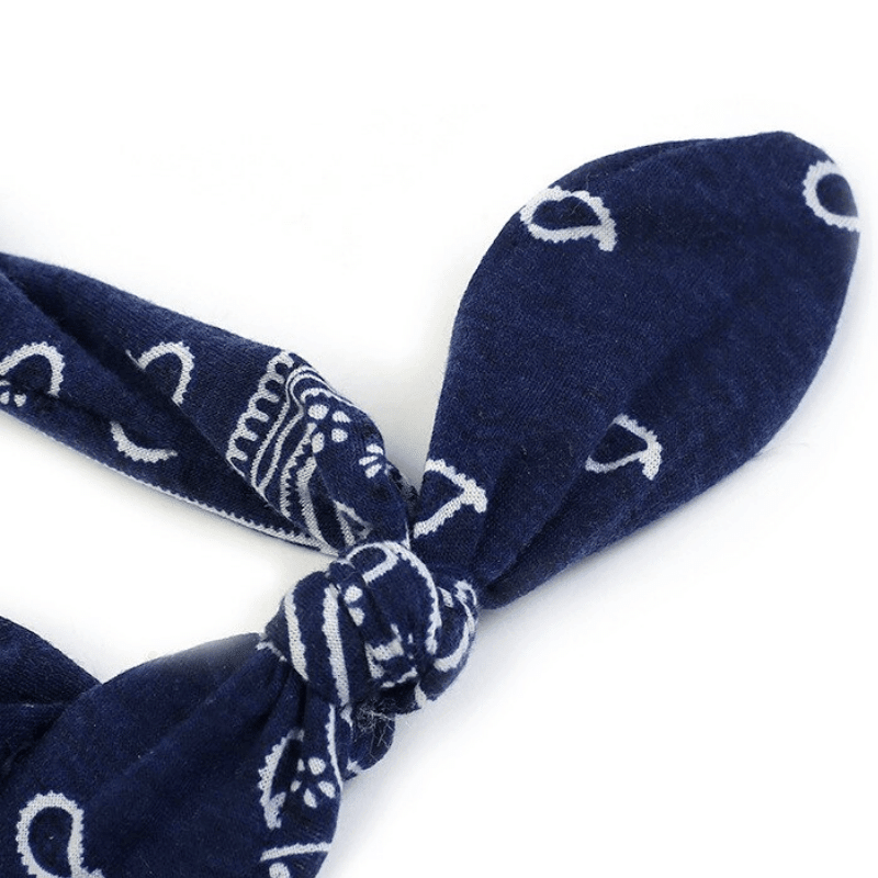 bandeau+cheveux+elastique+avec+noeud+bleu+marine