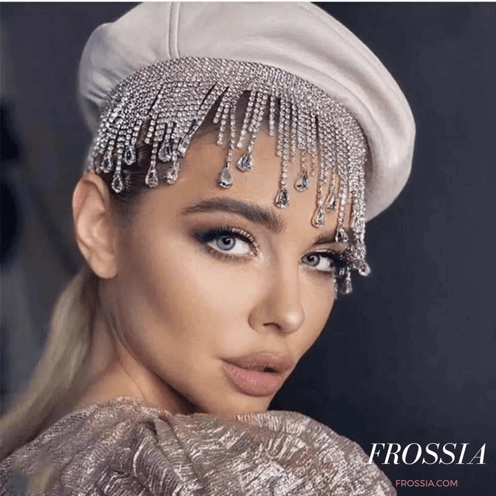 Bandeau cheveux strass | Frossia