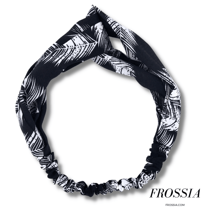 Bandeau feuille noir | Frossia