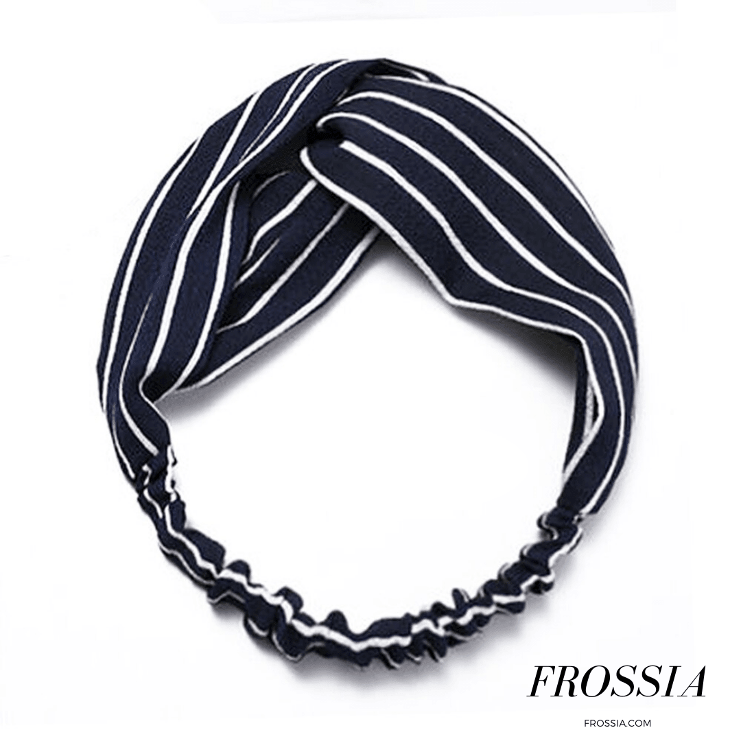 Bandeau Cheveux Noir Fin | Frossia