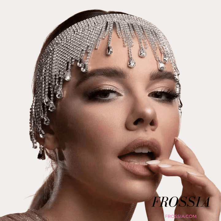 Bandeau strass cheveux | Frossia