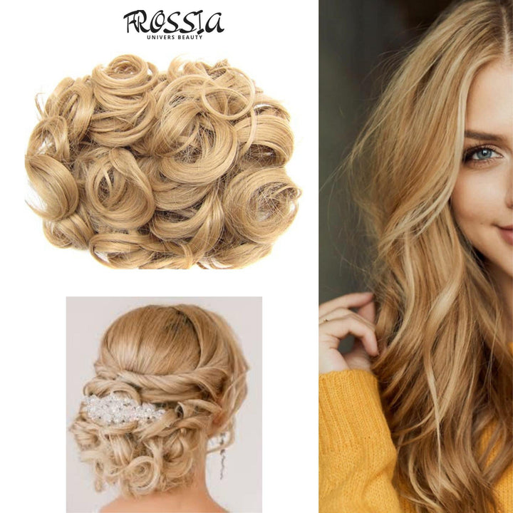 Postiche Chignon Blond Vénitien