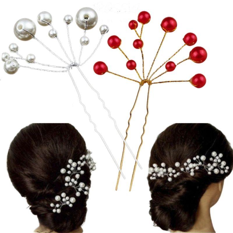 Epingles à cheveux porcelaine froide Gloria - Les Perles de la Bastide Epingles à cheveux porcelaine froide Gloria - Les Perles de la Bastide
