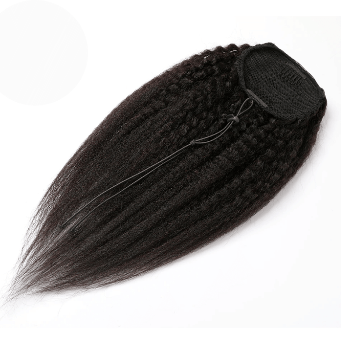 Extension Queue de Cheval Frisée Cheveux Naturels Remy Hair  | Frossia