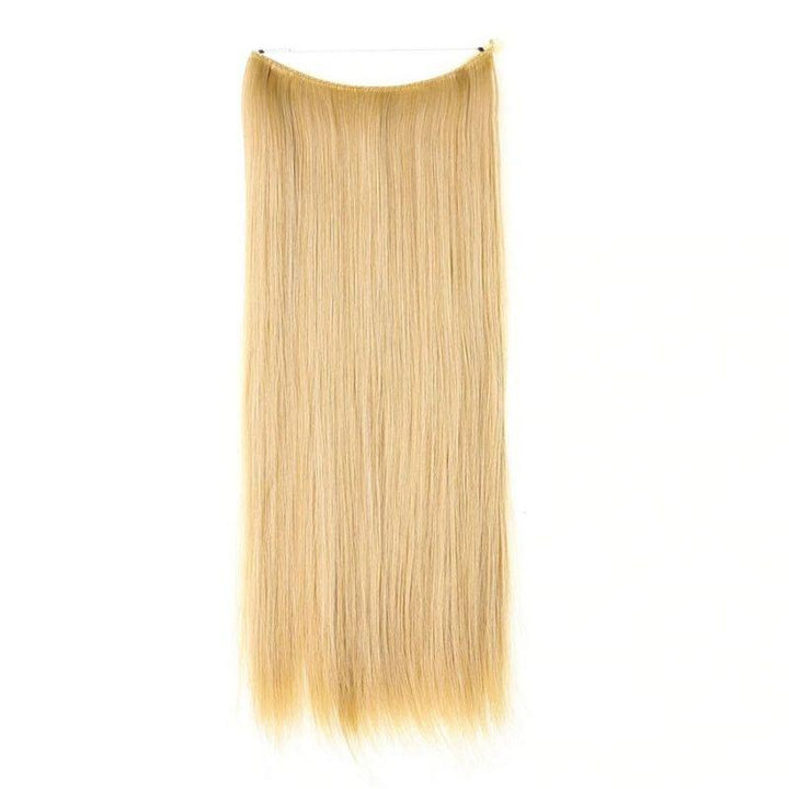 extension cheveux fil invisible blonde