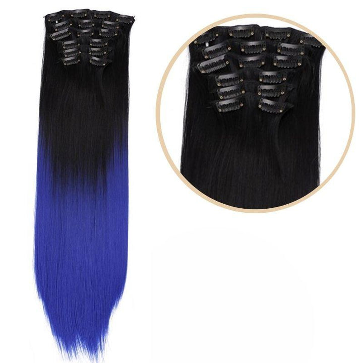 Extension cheveux noir bleuté | extension noir bleuté