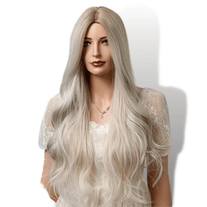 Perruque Blonde Longue | Frossia