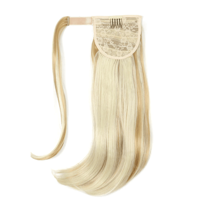 Postiche Cheveux Queue de Cheval de couleur Blond Méché | Frossia