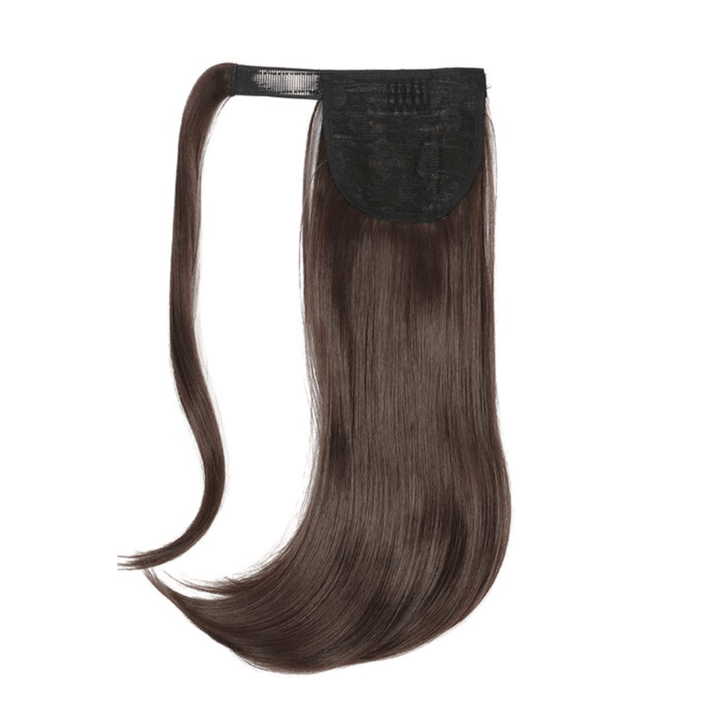 Postiche Cheveux Queue de Cheval de couleur Brun | Frossia