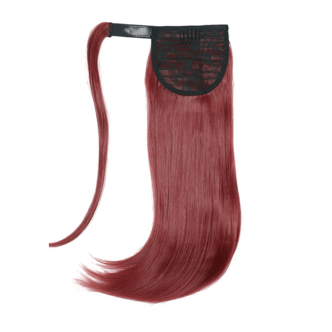Postiche Cheveux Queue de Cheval de couleur Rouge | Frossia